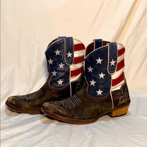 ❤️🤍💙Stars and Stripes American Boots💙🤍❤️